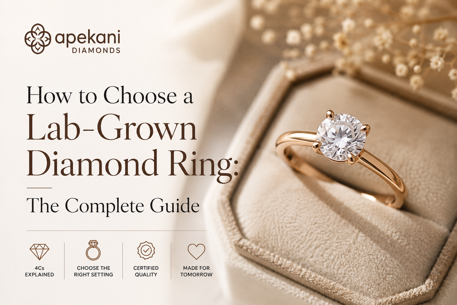 How to Choose a Lab-Grown Diamond Ring: The Complete Guide