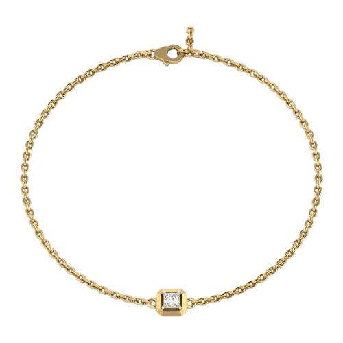 Evalisora - Bracelet in 14K Yellow Gold | Lab-Grown Diamond