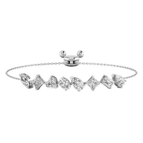 Aralyn - Bracelet in 14K White Gold | Lab-Grown Diamond