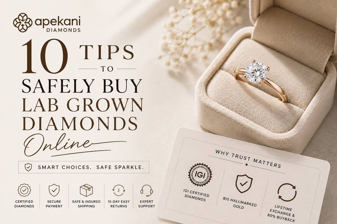 10 Tips to Safely Buy Lab Grown Diamonds Online