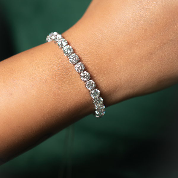 Florien - Bracelet in 14K White Gold | Lab-Grown Diamond