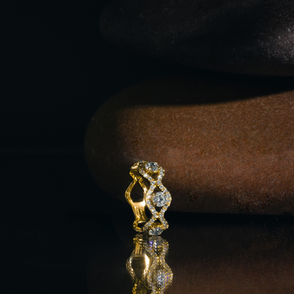 Gravelle - Ring in 14K Yellow Gold | Lab-Grown Diamond