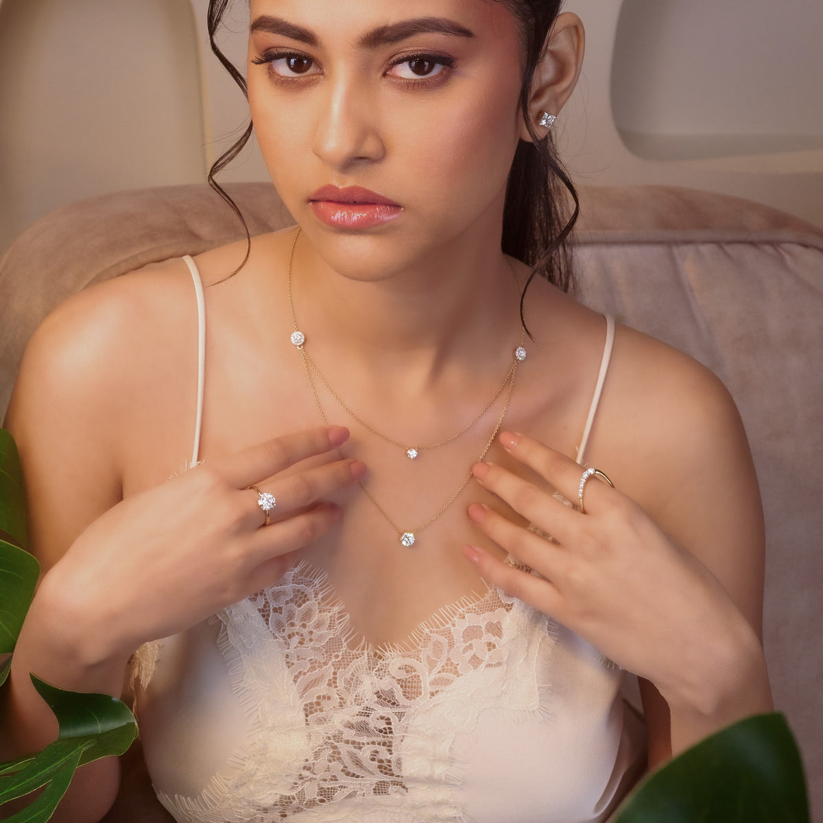 Aurivis - Necklace in 18K Yellow Gold | Lab-Grown Diamond
