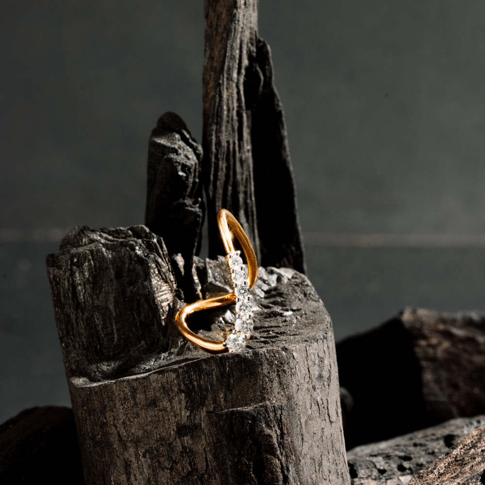 Womens Ring - 18K Yellow Gold