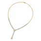 Urelia Lab Grown Diamond Necklace in 14K Yellow Gold – view 3 | Apekani Diamonds