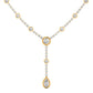 Urelia Lab Grown Diamond Necklace in 14K Yellow Gold – view 4 | Apekani Diamonds