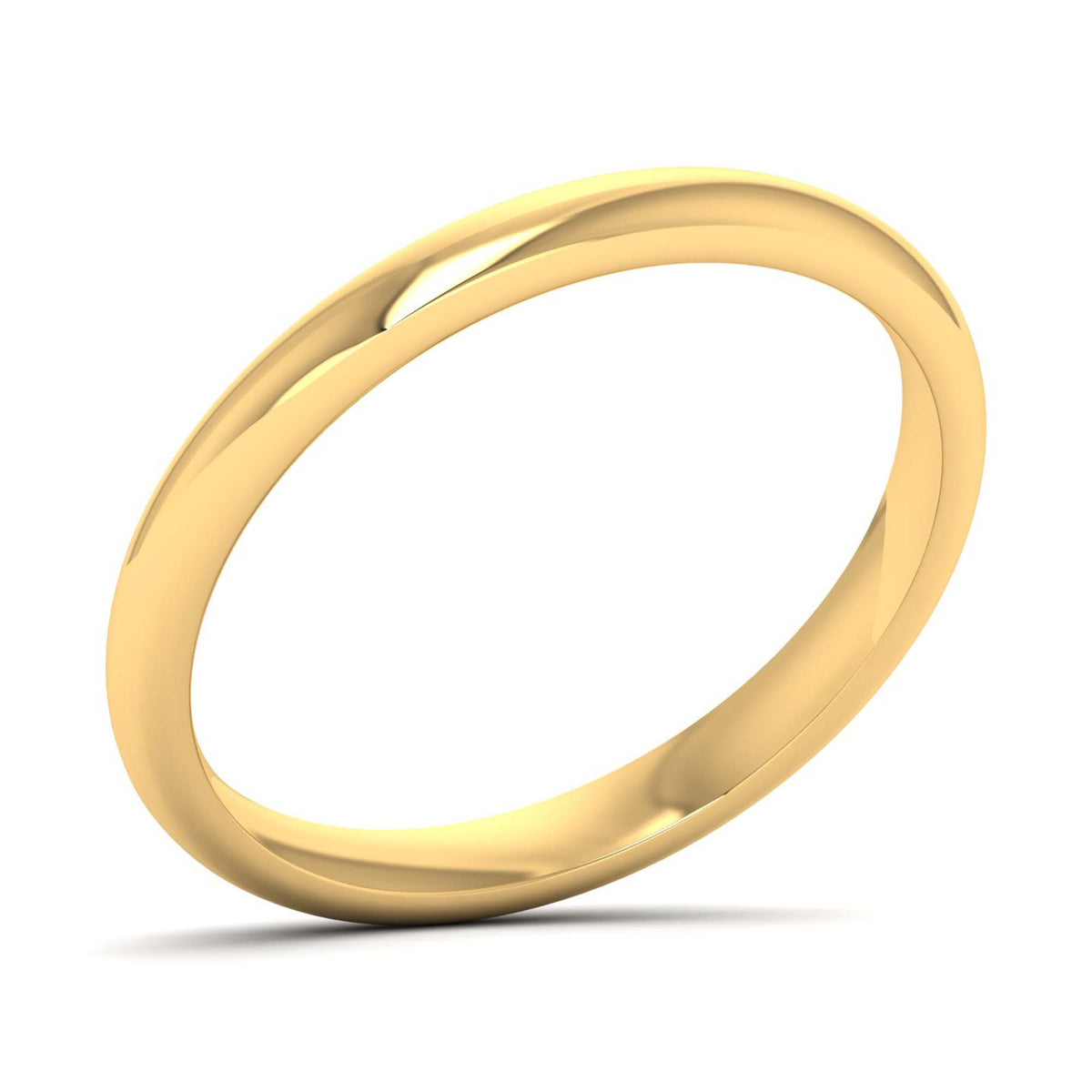 Avenia ring in 18K yellow gold, lab-grown diamond — Apekani Diamonds