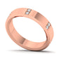 Cylisse ring in 18K rose gold, round brilliant lab-grown diamond — Apekani Diamonds