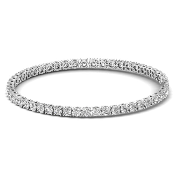 Marivyn Lab Grown Diamond Bracelet in 18K White Gold – view 2 | Apekani Diamonds