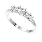 Florisse ring in 14K yellow gold, round brilliant lab-grown diamond — Apekani Diamonds