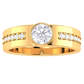 Eloria ring in 18K white gold, round brilliant lab-grown diamond — Apekani Diamonds