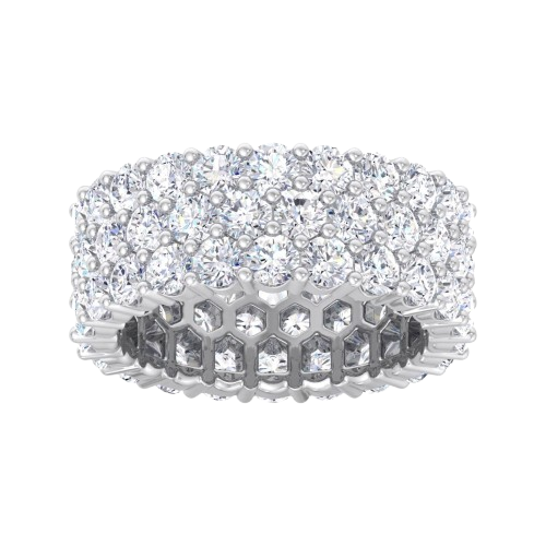 Elvania - Ring in 18K White Gold | Lab-Grown Diamond