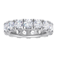 Elvessa ring in 14K white gold, round brilliant lab-grown diamond — Apekani Diamonds