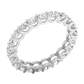 Eryssa ring in 18K white gold, round brilliant lab-grown diamond — Apekani Diamonds