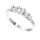 Florisse ring in 14K yellow gold, round brilliant lab-grown diamond — Apekani Diamonds