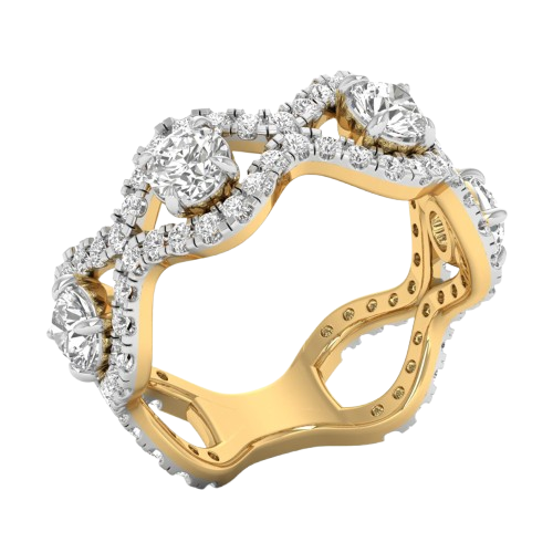 Gravelle - Ring in 14K Yellow Gold | Lab-Grown Diamond