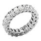 Havelle ring in 18K white gold, oval lab-grown diamond — Apekani Diamonds