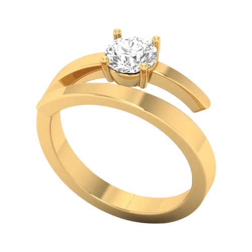Arvessa - Ring in 14K Yellow Gold | Lab-Grown Diamond