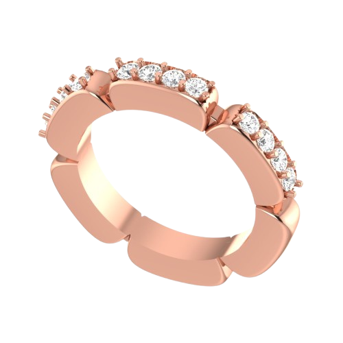 Celivie - Ring in 14K Rose Gold | Lab-Grown Diamond