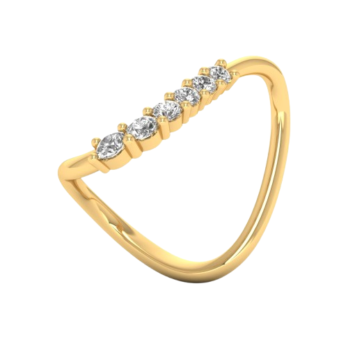 Womens Ring - 18K Yellow Gold