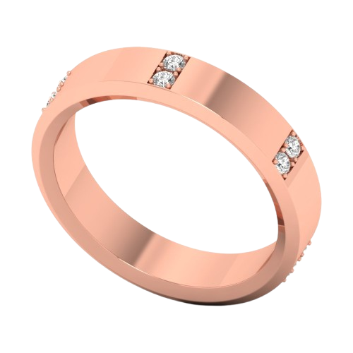 Womens Ring - 18K Rose Gold