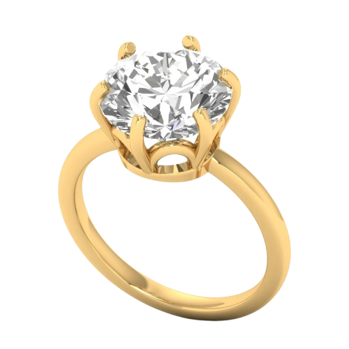 Womens Ring - 18K Yellow Gold