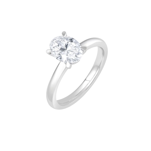 Aloria - Ring in 14K White Gold | Lab-Grown Diamond
