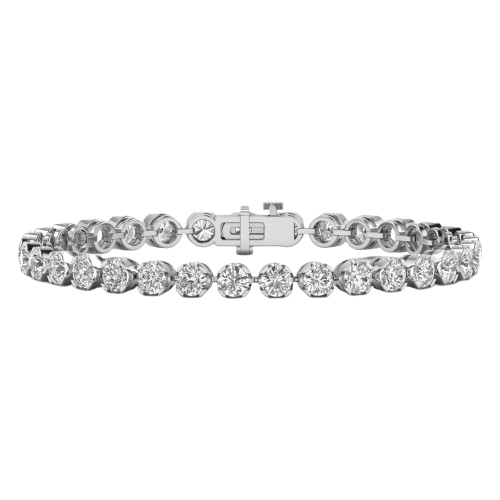 Alyndra - Bracelet in 14K White Gold | Lab-Grown Diamond