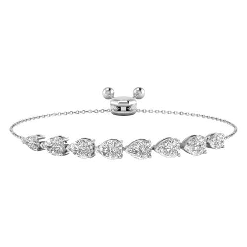 Aralisse - Bracelet in 14K White Gold | Lab-Grown Diamond