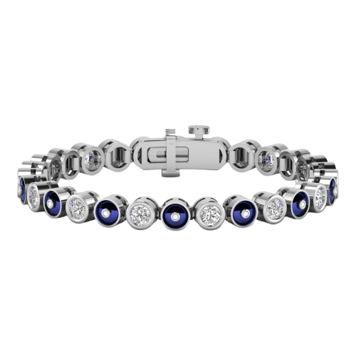 Arivelle - Bracelet in 18K White Gold | Lab-Grown Diamond