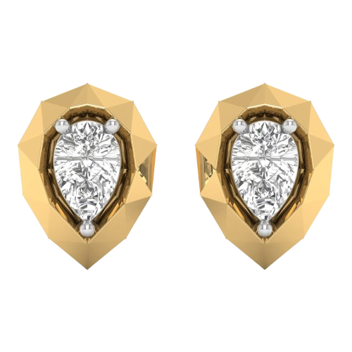Evalis - Earrings in 14K Yellow Gold | Lab-Grown Diamond