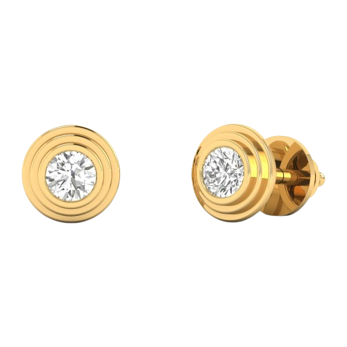 Delyra - Earrings in 14K White Gold | Lab-Grown Diamond