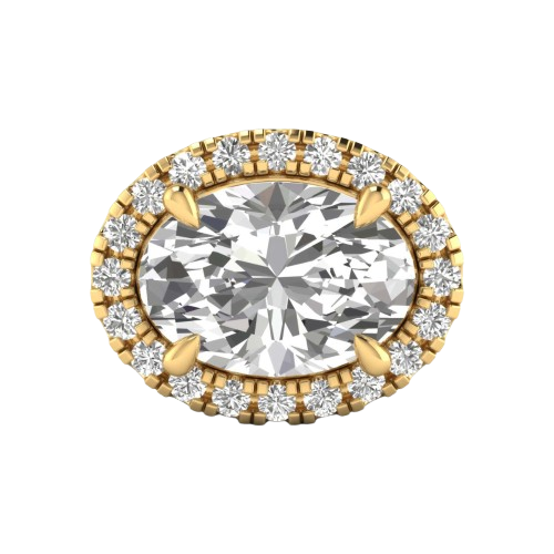 Calivra - Chain Pendant in 14K White Gold | Lab-Grown Diamond